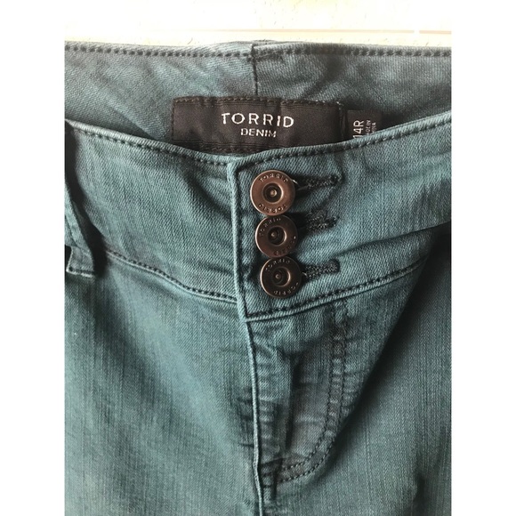 Torrid Mid Rise Jeggings - Picture 4 of 4